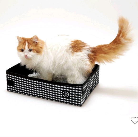 Necoichi Pop-Up Portable Cat Litter Box - Picture 2 of 9